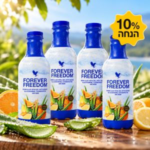 רביעיית משקה אלוורה פרידום